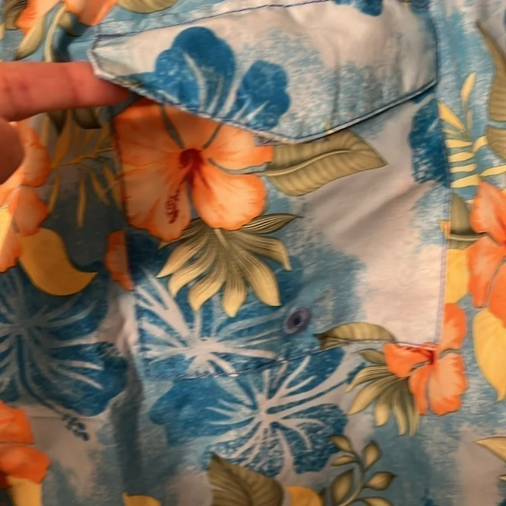 Tommy Bahama Relax Floral Netted Swim Trunks Sz L NWOT